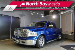 Used 2016 RAM 1500 Laramie $500 FINANCE INCENTIVE - 4X4 - Navigation - Sunroof - Heating/Cooling Seats - Bluetooth for sale in North Bay, ON