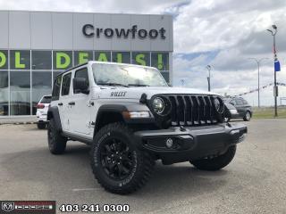 New 2022 Jeep Wrangler Unlimited Willys for sale in Calgary, AB
