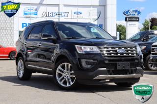 Used 2017 Ford Explorer Limited 7 passenger leather pano roof navi awd for sale in Hamilton, ON