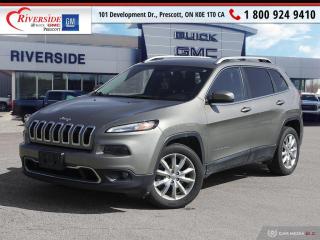 Used 2016 Jeep Cherokee Limited for sale in Prescott, ON