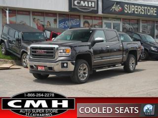 Used 2015 GMC Sierra 1500 SLT  NAV COLD-SEATS HTD-S/W REM-START for sale in St. Catharines, ON
