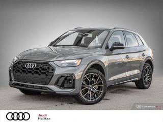 You certainly have plenty of choices when it comes to small luxury SUVs. We, for our part, hopes you pick the 2023 Audi Q5. Taking its place between the smaller Q3 and three-row Q7, the Q5 offers the expected Audi traits of a quality cabin design, standard all-wheel drive and plenty of technology features.Black Package*Why buy from us ?**Attention to 300+ details.*The proof is in the process. Every Audi Certified :plus vehicle passes more than 300 checkpoints, including:* 114 exterior checkpoints* 98 interior checkpoints* 38 engine checkpoints* 39 undercarriage checkpoints* 17 road test checkpoints*Extensive limited warranty.*Drive with peace of mind. Every Audi Certified :plus vehicle is backed by first-rate service and support, including:* Coverage for up to five years or up to 100,000 km from the original in-service date* The balance of the original 12-year Corrosion Perforation Limited Warranty*Additional Benefits.** 7 day/500 km Exchange Privilege* Carfax Canada Vehicle History Report* 24/7 Roadside Assistance with Trip Interruption* Customer service supportTerms and conditions apply. Ask your Audi Certified :plus dealer for details.