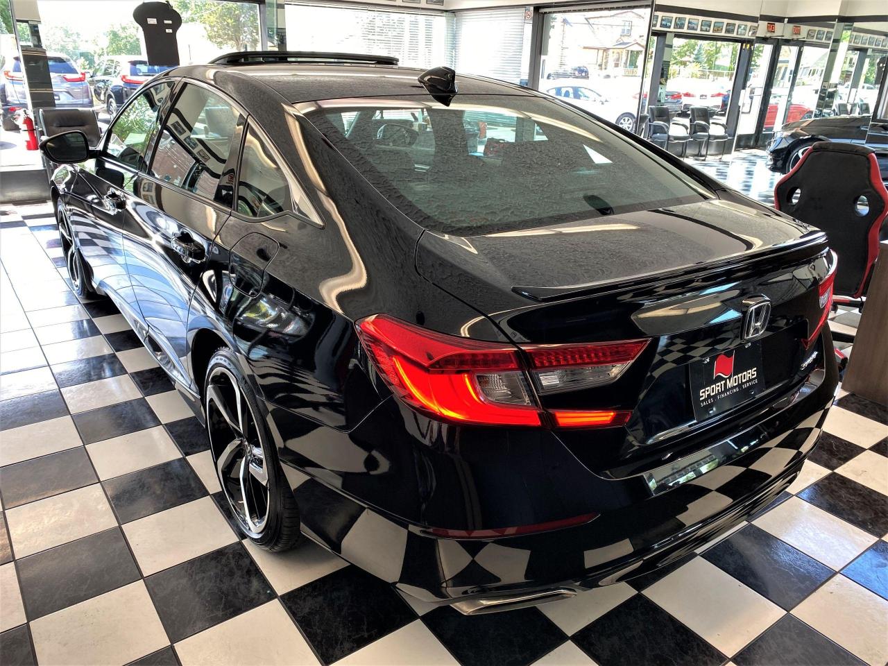 2018 Honda Accord Sport 1.5L+Roof+LaneKeep+New Brakes+CLEAN CARFAX - Photo #2