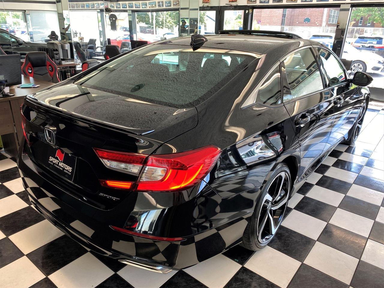 2018 Honda Accord Sport 1.5L+Roof+LaneKeep+New Brakes+CLEAN CARFAX - Photo #4