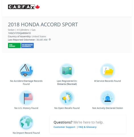 2018 Honda Accord Sport 1.5L+Roof+LaneKeep+New Brakes+CLEAN CARFAX Photo12