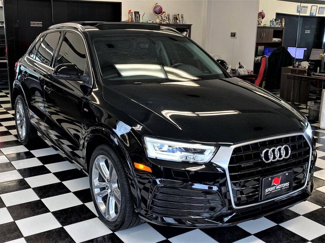 2017 Audi Q3 Technik S-Line TFSI Quattro+GPS+Camera+CLEANCARFAX - Photo #5