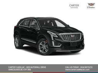 Navigation, Memory Package, Moonroof, Adaptive Remote Start, Wireless Charging, Wheel Lock Package, Universal Home Remote, Head-up Display, Leather, Performance Suspension, Technology PKG, Advanced Security Package, Heated Steering Wheel and Roof Rails. Test Drive Today!
<ul>
</ul>
<div><strong>WHY CARTER CADILLAC?</strong></div>
<div>
             </div>
<ul>
            <li>
                        Family owned and proudly Canadian - for over 55 years!</li>
            <li>
                        Multilingual staff and culturally diverse workforce - with many languages spoken!</li>
            <li>
                        Fast Approvals and 99% Acceptance Rates (no matter your current credit status!)</li>
            <li>
                        Choice and flexibility - our Financing and Lease Programs are designed with our customers in mind.</li>
            <li>
                        Carter Vehicle Insurance - Our in-house team of insurance professionals provides fast insurance quotes</li>
            <li>
                        Located in North Vancouver (easy access to the Lower Mainland, Tri-Cities and beyond).</li>
            <li>
                        State of the art Service Facility  21 Service Bays with Factory Certified GM Service Technicians!</li>
            <li>
                        Online Vehicle Service Scheduling - electronic service status updates.</li>
            <li>
                        Full vehicle service history with customer access to updates and product recalls.</li>
            <li>
                        Comfortable non-pressured environment with in-store TV, WIFI and childrens indoor play area!</li>
</ul>
<p>Were here to help you drive the vehicle you want, the vehicle you deserve!</p>
<div><strong>QUESTIONS? GREAT! WEVE GOT ANSWERS!</strong></div>
<div>
             </div>
<div>
            To speak with a friendly vehicle specialist - <strong>CALL NOW! (604) 229-8803</strong></div>
<div>
 </div>
<div>
 (Doc. Fee: $598.00 Dealer Code: D10743)</div>
<div>
        *Eligibility conditions may apply. Call now to learn more.