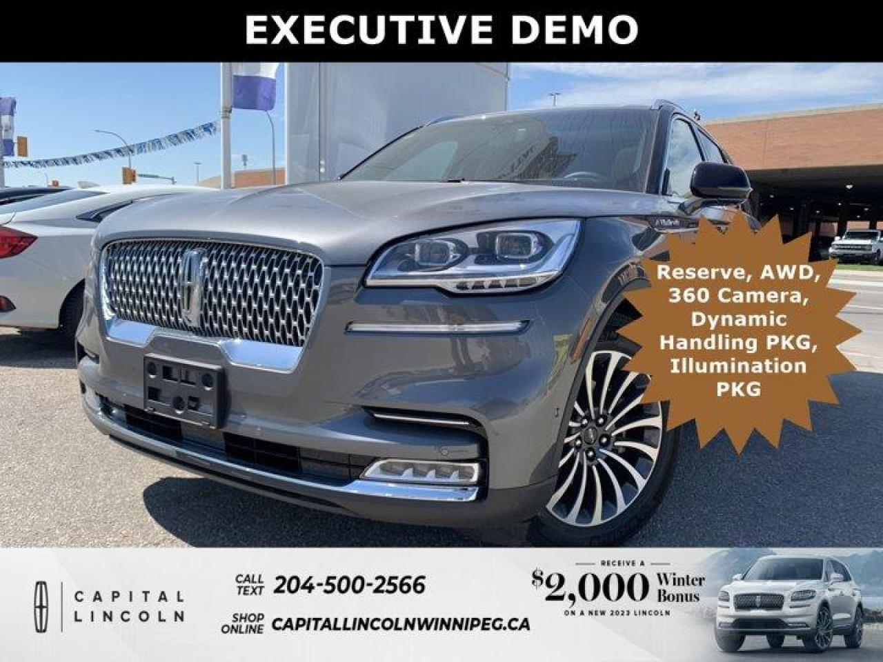 New 2023 Lincoln Aviator Reserve for sale in Winnipeg, MB