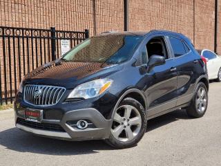 <p>{ CERTIFIED PRE-OWNED } **THIS VEHICLE COMES FULLY CERTIFIED WITH A SAFETY CERTIFICATE & SERVICED AT NO EXTRA COST**</p><p>THIS IS ONE SLEEK AND SPORTY BUICK ENCORE! ONLY 83,000KM</p><p>WELL EQUIPPED FINISHED IN BRILLIANT BLACK! LOADED WITH TONS OF CONVENIENCE FEATURES! 1.4L I-4CYL GAS SAVER! AUTOMATIC! BLUETOOTH HANDS FREE PHONE! CRUISE CONTROL! SPORT WHEELS AND SO MUCH MORE! NICE, CLEAN & READY TO GO!</p><p>VEHICLE HAS A REBUILT TITLE DUE TO A PREVIOUS ACCIDENT WHICH HAS SINCE BEEN FIXED AND CERTIFIED! PLEASE SEE CARFAX LINK BELOW.</p><p>https://vhr.carfax.ca/?id=urBklLiu1gmNpq5aOHVzDeavB11HXd78</p><p>FINANCING IS NOT AVAILABLE DUE TO THE REBUILT TITLE.</p><p>THIS VEHICLE COMES FULLY CERTIFIED WITH A SAFETY CERTIFICATE AT NO EXTRA COST! . WE GUARANTEE ALL VEHICLES! WE WELCOME YOUR MECHANICS APPROVAL PRIOR TO PURCHASE ON ALL OUR VEHICLES! EXTENDED WARRANTIES AVAILABLE ON ALL VEHICLES!</p><p>COLISEUM AUTO SALES PROUDLY SERVING THE CUSTOMERS FOR OVER 21 YEARS! NOW WITH 2 LOCATIONS TO SERVE YOU BETTER. COME IN FOR A TEST DRIVE TODAY!<br>FOR ALL FAMILY LUXURY VEHICLES..SUVS..AND SEDANS PLEASE VISIT....</p><p>COLISEUM AUTO SALES ON WESTON<br>301 WESTON ROAD<br>TORONTO, ON M6N 3P1<br>4 1 6 - 7 6 6 - 2 2 7 7</p><p></p>