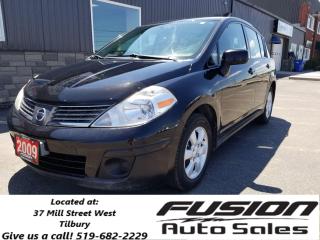 Used 2009 Nissan Versa 1.8 S-LOW LOWKM- MANUAL for sale in Tilbury, ON