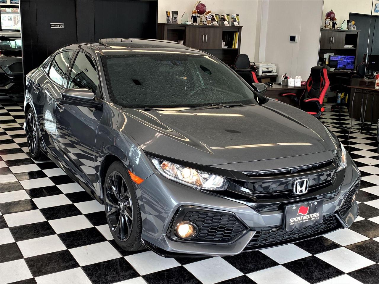 2018 Honda Civic Sport Hatchback Turbo+Roof+NewBrakes+Accident Free - Photo #5