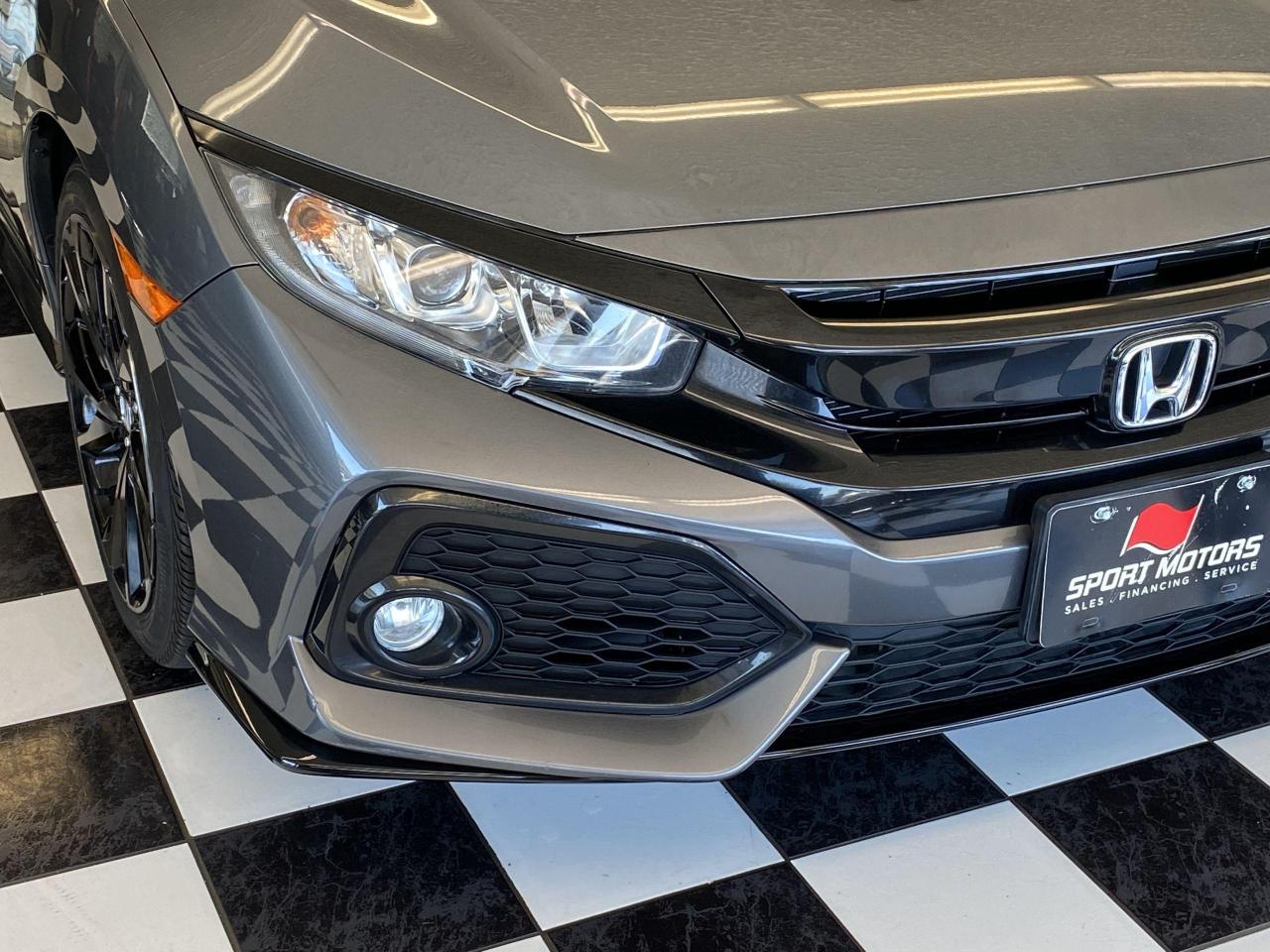 2018 Honda Civic Sport Hatchback Turbo+Roof+NewBrakes+Accident Free - Photo #36