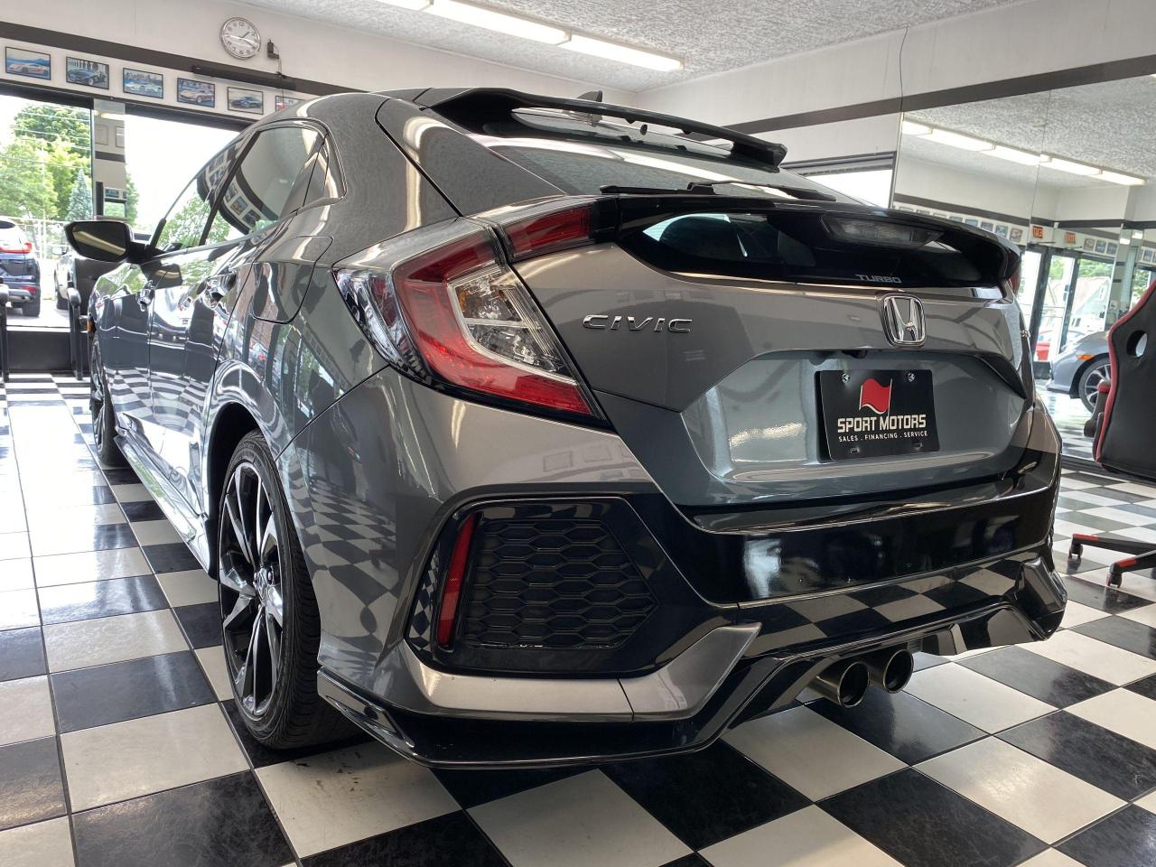 2018 Honda Civic Sport Hatchback Turbo+Roof+NewBrakes+Accident Free - Photo #38