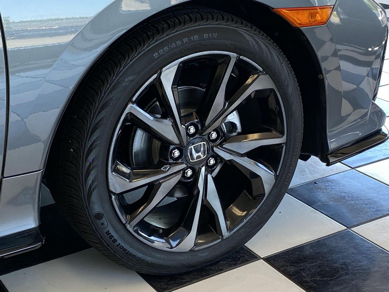 2018 Honda Civic Sport Hatchback Turbo+Roof+NewBrakes+Accident Free - Photo #53