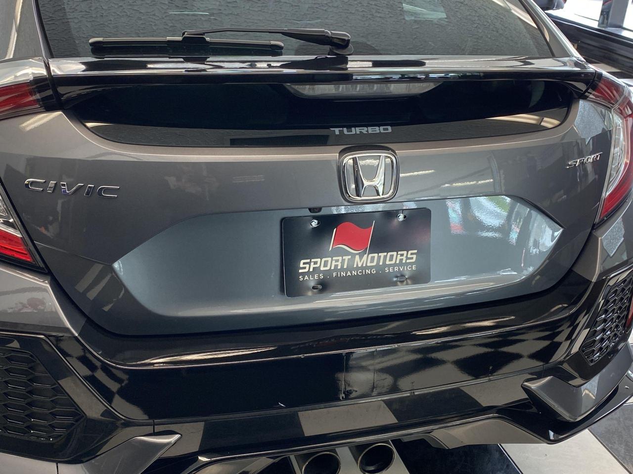 2018 Honda Civic Sport Hatchback Turbo+Roof+NewBrakes+Accident Free Photo60