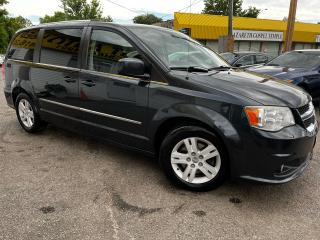 Used 2014 Dodge Grand Caravan Crew/CAMERA/CAPTAIN SEATS/STOW&GO/P.SEAT/ALLOYS for sale in Scarborough, ON