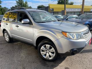 Used 2012 Subaru Forester X/AWD/5SPEED/P.GROUP/CLEAN CAR FAX for sale in Scarborough, ON