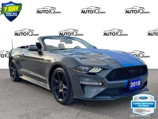 Used 2018 Ford Mustang EcoBoost Premium Convertible Auto/Leather Seats/Navi/Alloy Wheeels for sale in St Thomas, ON