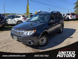 Used 2010 Subaru Forester 2.5X Premium~Certified~ 3 YEAR WARRANTY~NO ACCIDEN for sale in Kitchener, ON