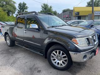 Used 2010 Nissan Frontier LE/4WD/CREW CAP/LEATHER/ROOF/P.SEAT/LOADED/ALLOYS for sale in Scarborough, ON