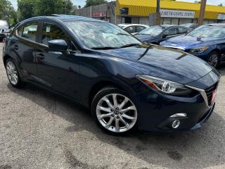 Used 2014 Mazda MAZDA3 GT-SKY/NAVI/LEATHER/ROOF/LOADED/ALLOYS for sale in Scarborough, ON
