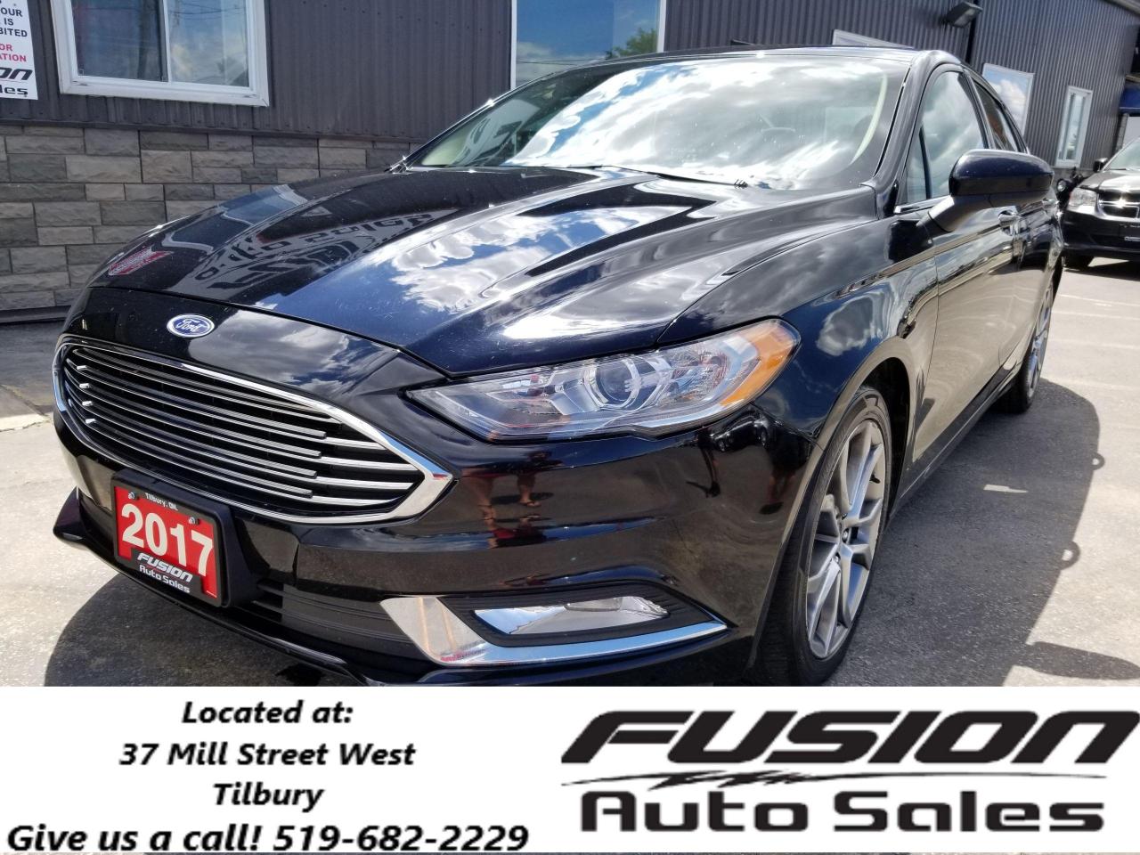 Used 2017 Ford Fusion SE- SUNROOF-REAR CAMERA-SPRT APPERANCE PKG for sale in Tilbury, ON