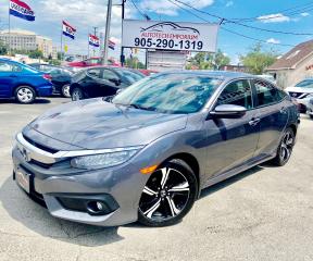 Used 2017 Honda Civic Touring Navigation/Sunroof/Leather for sale in Mississauga, ON