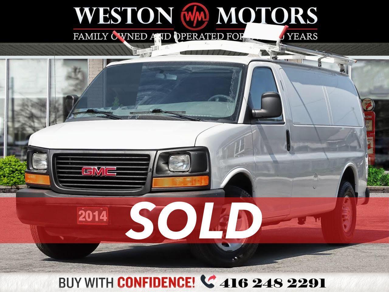 2014 GMC Savana *ROOF RACK*SHELVING*POWER LOCKS!!*