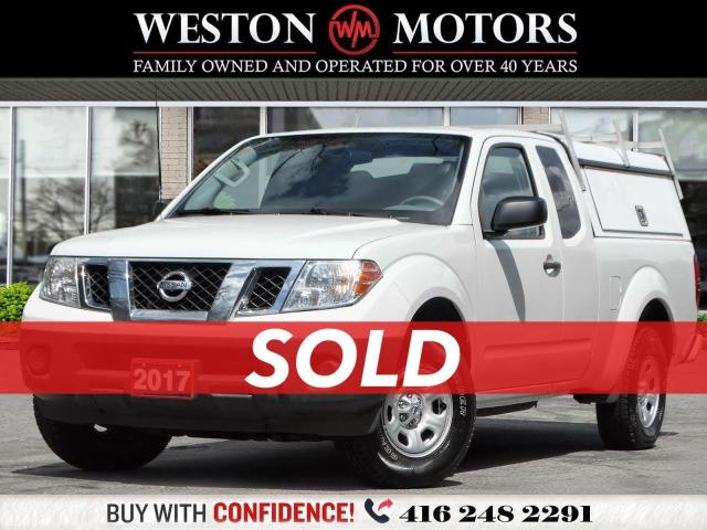 2017 Nissan Frontier *S*EXT CAB*CAP ON BOX*KING CAB*A/C*BLUETOOTH!!*