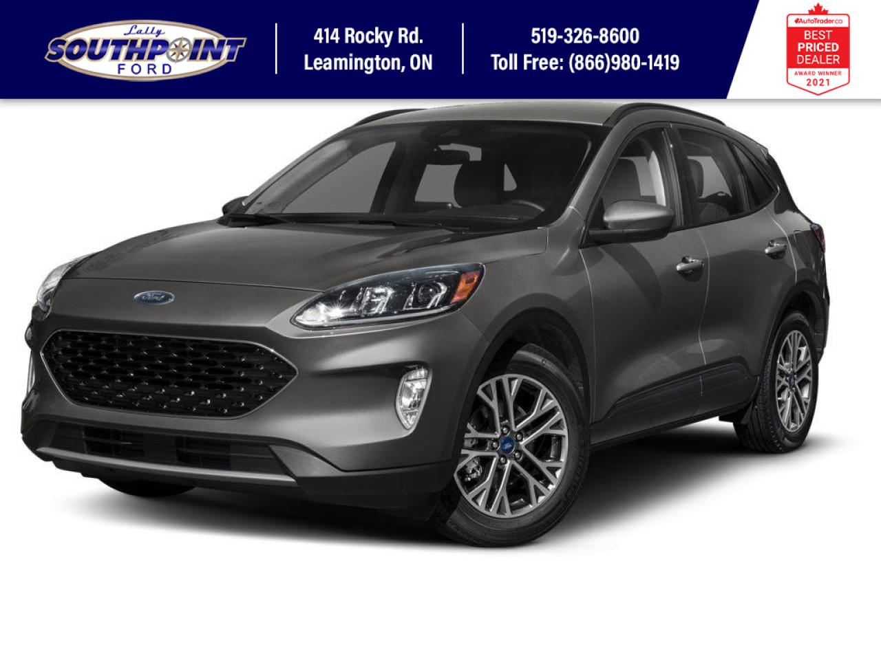 New 2022 Ford Escape SEL for sale in Leamington, ON