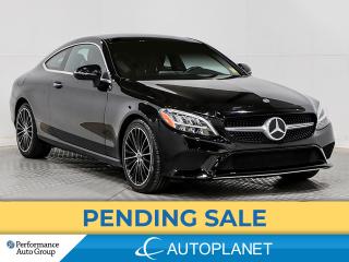 Used 2019 Mercedes-Benz C 300 4MATIC, Navi, Pano Roof, Back Up Cam, Red Interior for sale in Brampton, ON