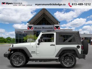 Used 2017 Jeep Wrangler Sport  - Cruise Control -  Removable Top - $291 B/W for sale in Ottawa, ON