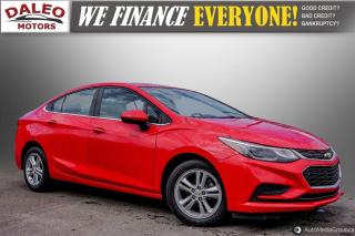 Used 2017 Chevrolet Cruze B. CAM/ BLUETOOTH/SIRIUS/ H. SEATS/ LOW KM for sale in Hamilton, ON