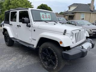 Used 2015 Jeep Wrangler Sahara Unlimited/4X4/3.6L/ONE OWNER/SAFETY INCLUDE for sale in Cambridge, ON