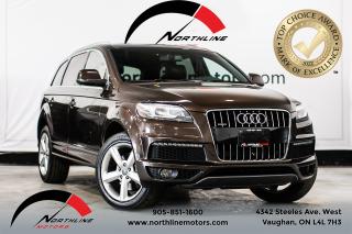 Used 2014 Audi Q7 Technik/ S LINE/ 21 IN WHEELS/ REAR ENTERTAINMENT for sale in Vaughan, ON