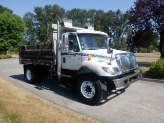 Used 2005 International 7400 DT466 Dump Truck Diesel with Air Brakes for sale in Burnaby, BC