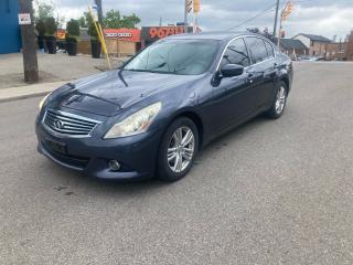 Used 2011 Infiniti G37 G37x/NAV/SUNROOF/CAMERA/AWD/CERTIFIED/NOACCIDENT for sale in Toronto, ON