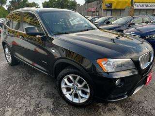 Used 2013 BMW X3 28i/AWD/NAVI/CAMERA/LEATHER/ROOF/LOADED/ALLOYS for sale in Scarborough, ON