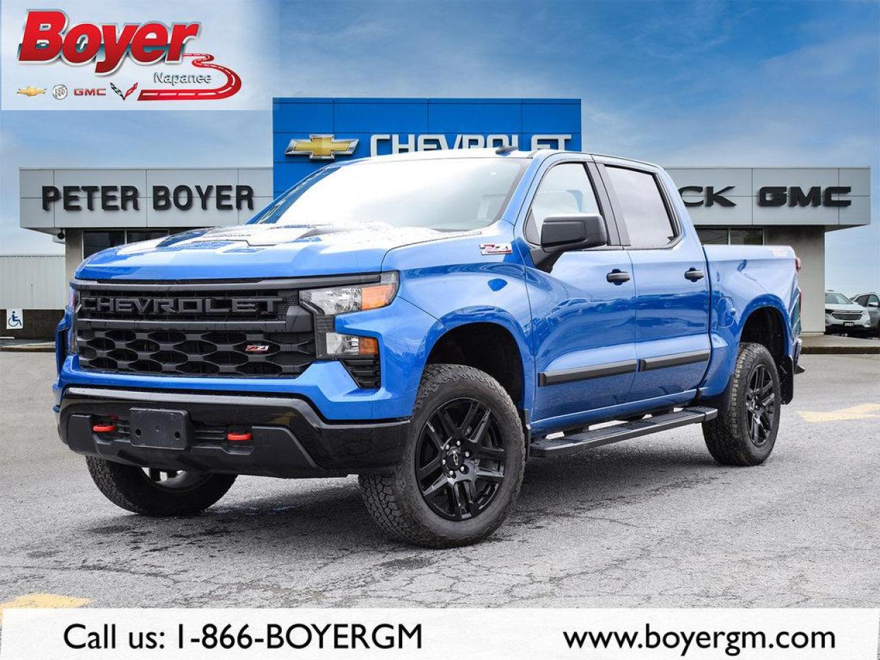 Used 2022 Chevrolet Silverado 1500 CUSTOM TRAILBOSS | 5.3L V8 | LOW KM!! for sale in Napanee, ON