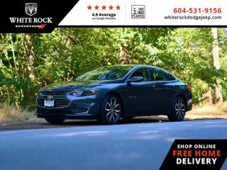 Used 2018 Chevrolet Malibu LT  -  Remote Start -  Android Auto for sale in Surrey, BC