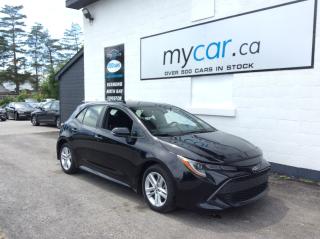 Used 2019 Toyota Corolla Hatchback ALLOYS. HEATED SEATS. BACKUP CAM. BLUETOOTH. A/C. for sale in Kingston, ON