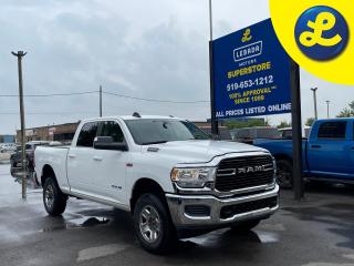 Used 2020 RAM 2500 BIG HORN 2500 CREW CAB 4X4 * 6.4L HEMI V8 engine with FuelSaver MDS * 6 Passenger * Push Button Start * Back Up Camera * Trailer Receiver W/ Pin Conne for sale in Cambridge, ON