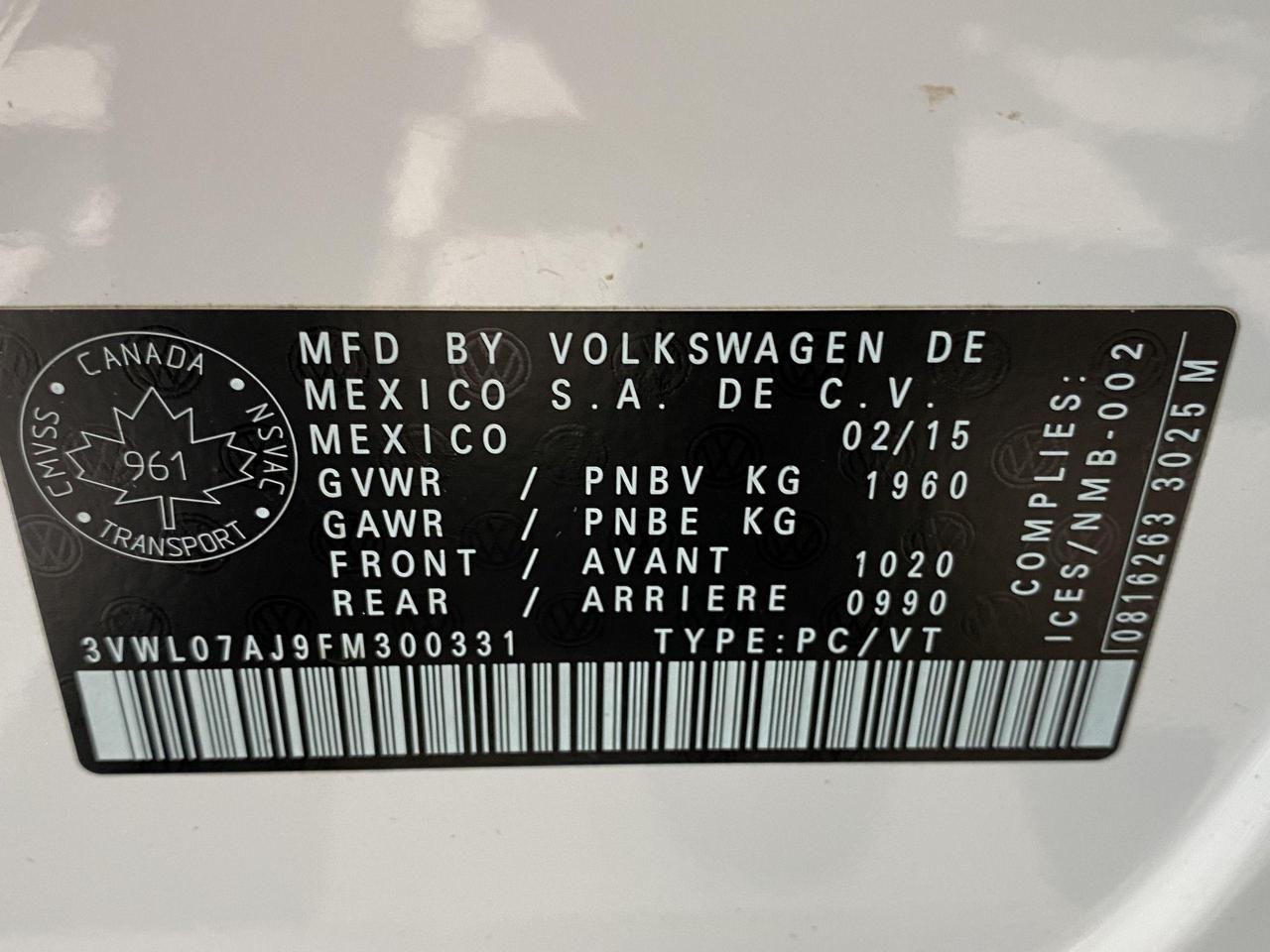 2015 Volkswagen Jetta Highline+ApplePlay+GPS+Blind Spot+Leather+Roof - Photo #39