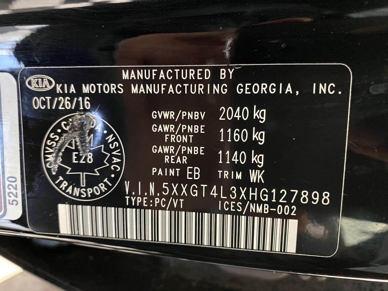 2017 Kia Optima LX+Heated Seats+Steering+Camera+Clean Carfax - Photo #39