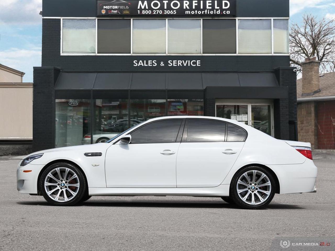 2008 BMW M5 RWD 500HP *Head Up Display, Nav, Red Interior, 99KM* Photo4