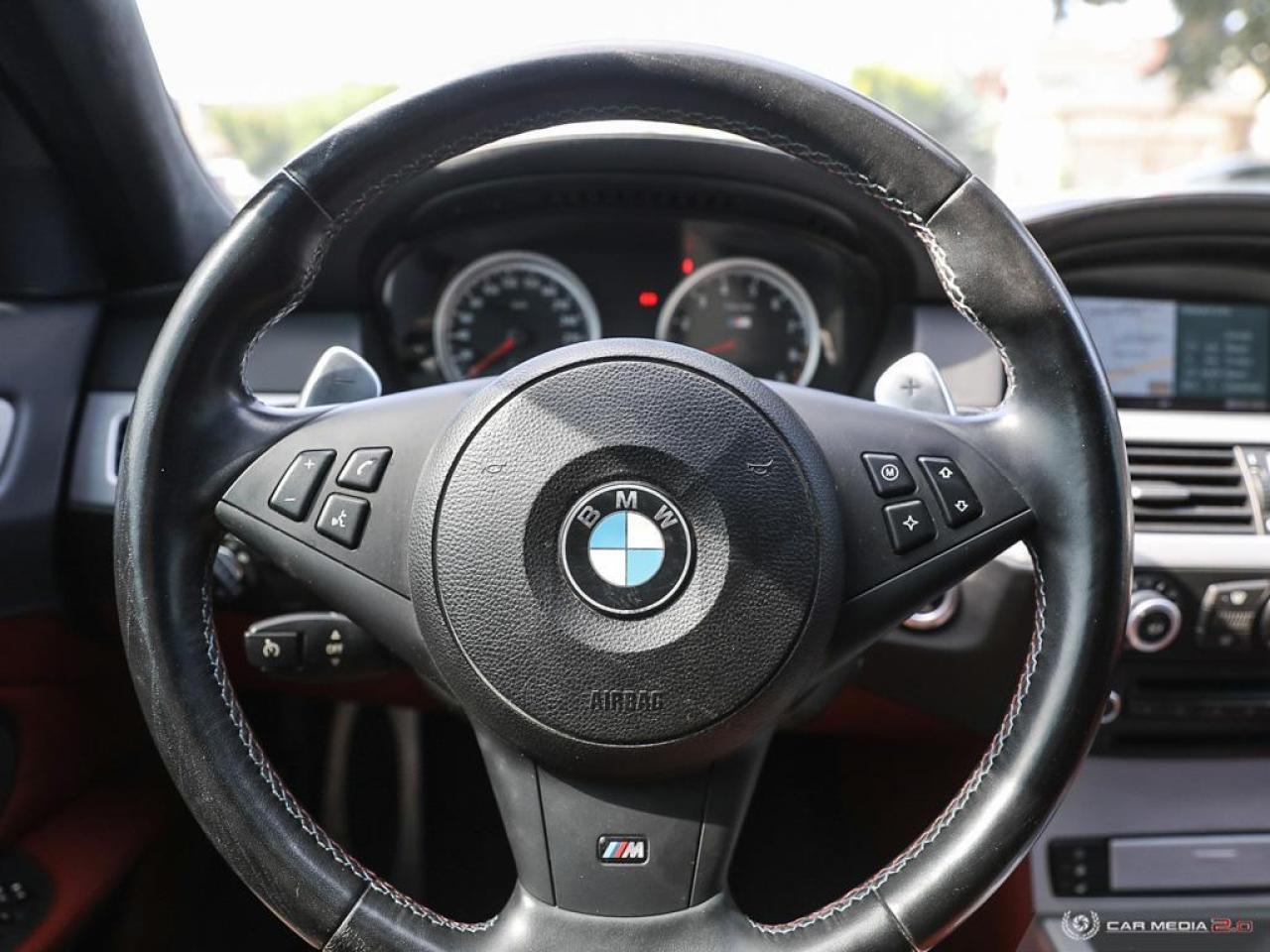2008 BMW M5 RWD 500HP *Head Up Display, Nav, Red Interior, 99KM* Photo