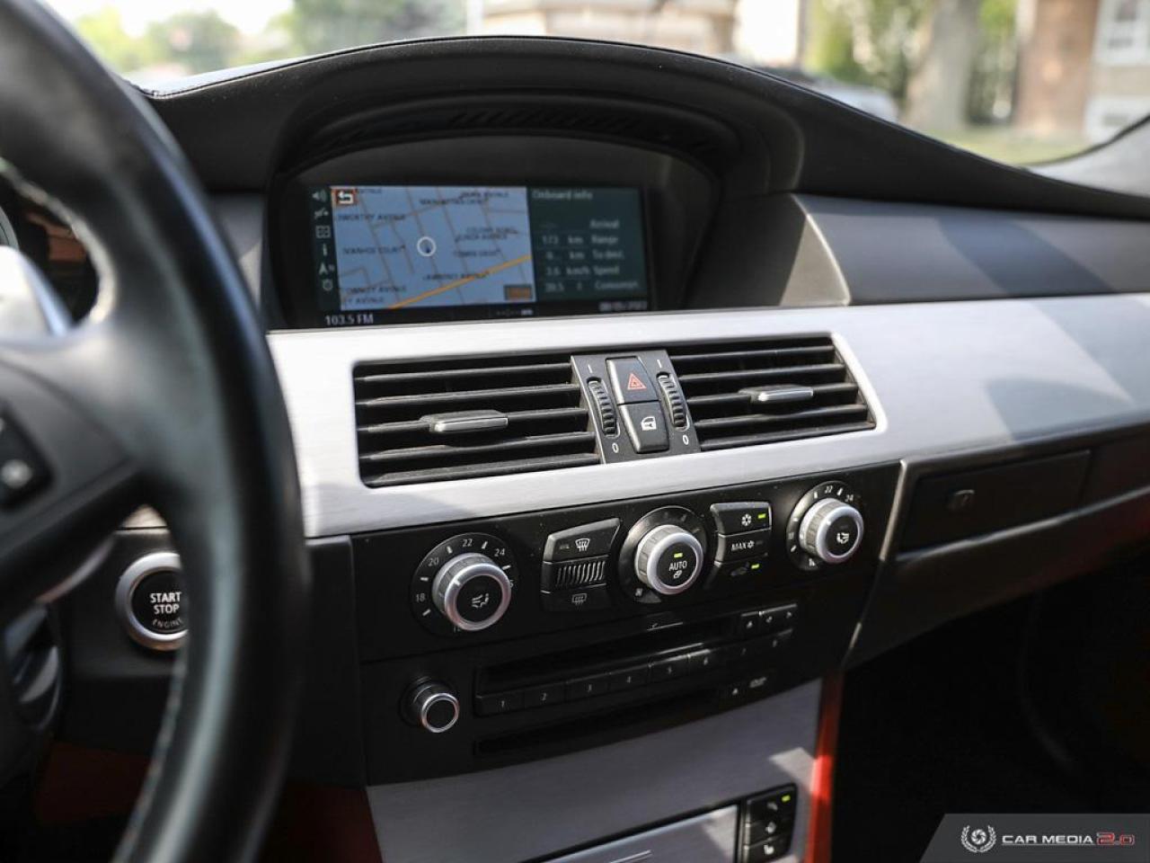 2008 BMW M5 RWD 500HP *Head Up Display, Nav, Red Interior, 99KM* Photo