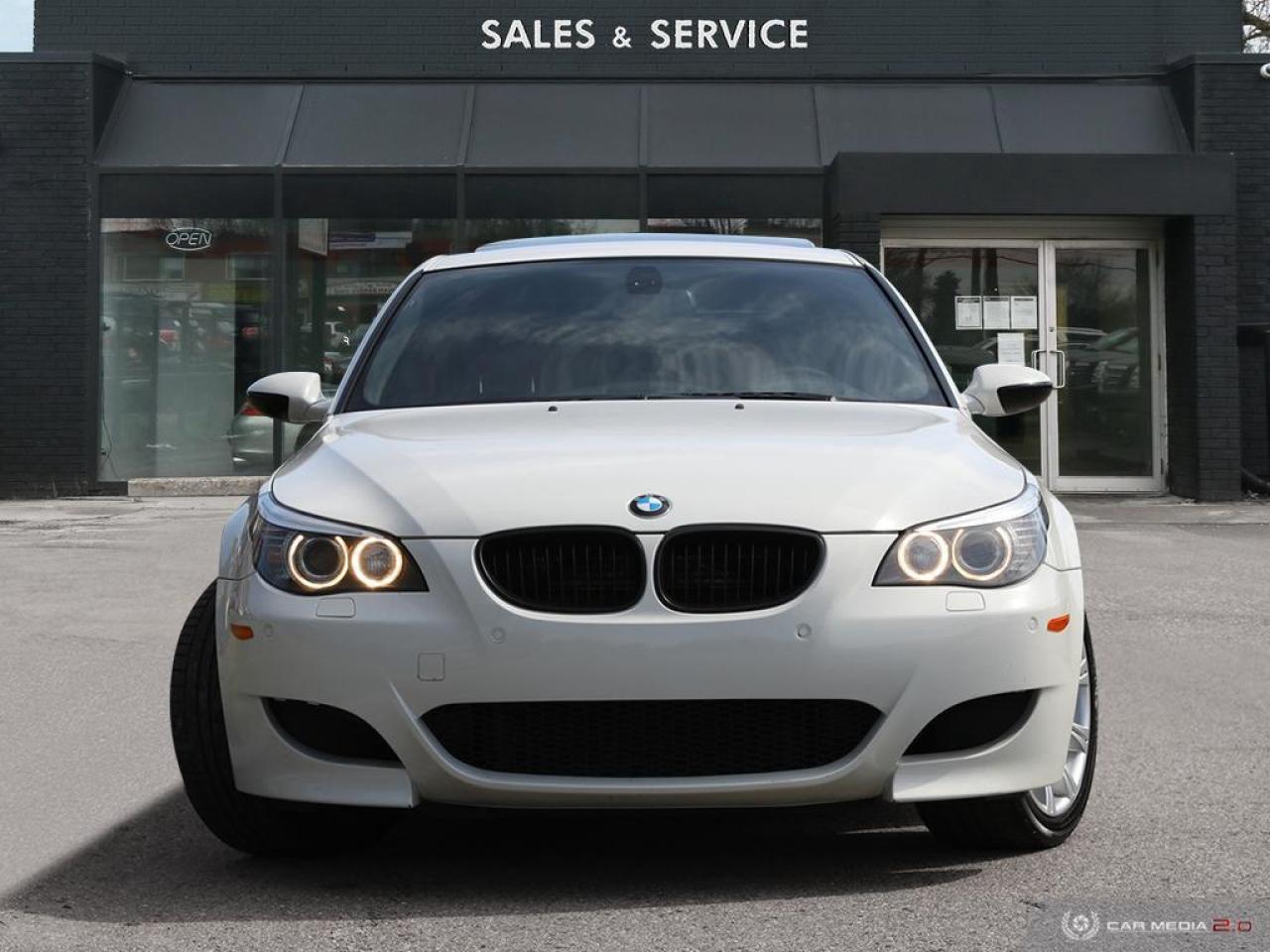 2008 BMW M5 RWD 500HP *Head Up Display, Nav, Red Interior, 99KM* Photo3