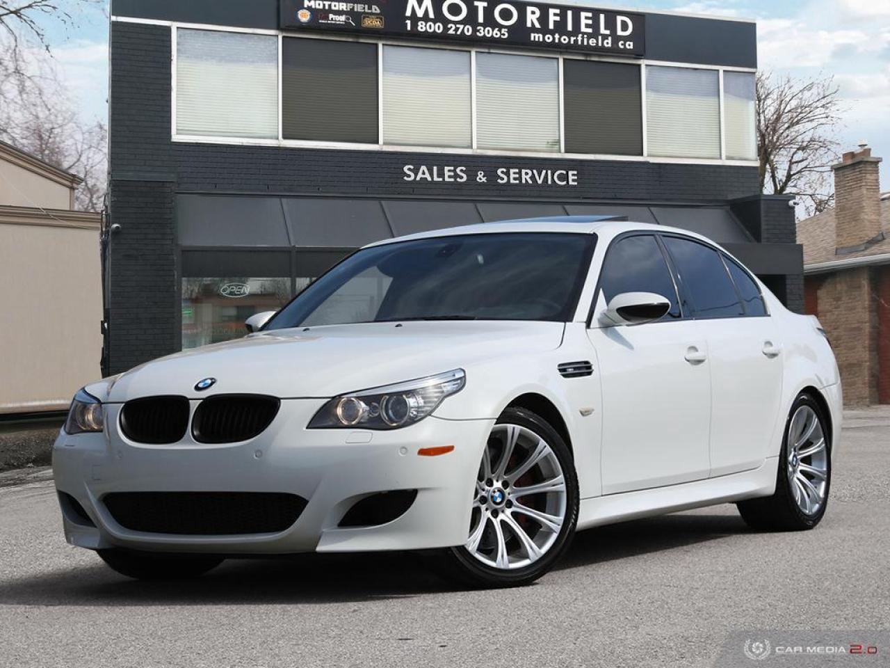 2008 BMW M5 RWD 500HP *Head Up Display, Nav, Red Interior, 99KM* Photo