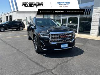 Used 2020 GMC Acadia Denali LOADED | 3RD ROW SEATING | NO ACCIDENTS | START/STOP | LEATHER | HEATED AND VENTED SEATS for sale in Wallaceburg, ON
